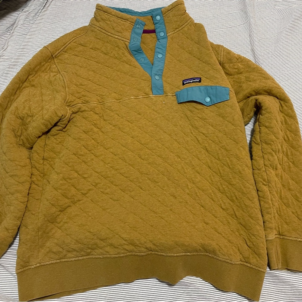 Patagonia Quilted 1/4 Pullover - XL